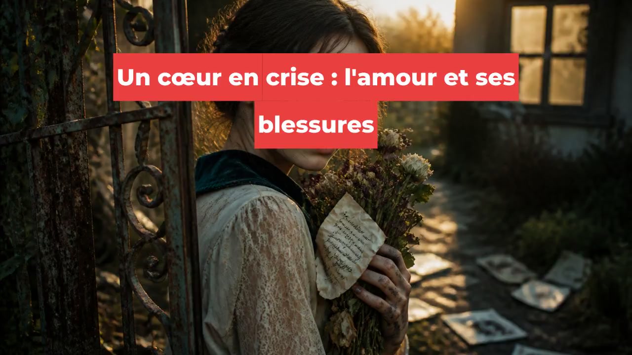 Un cœur en crise : l'amour et ses blessures
