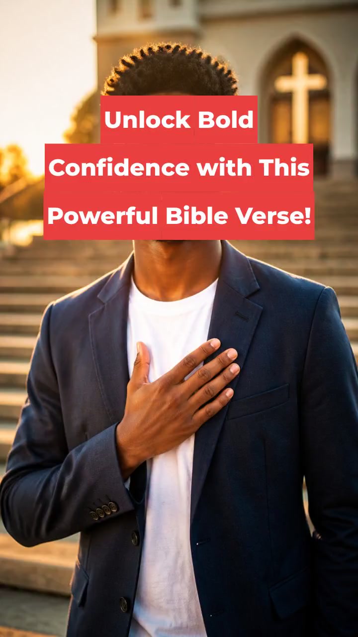 Unlock Bold Confidence with This Powerful Bible Verse!