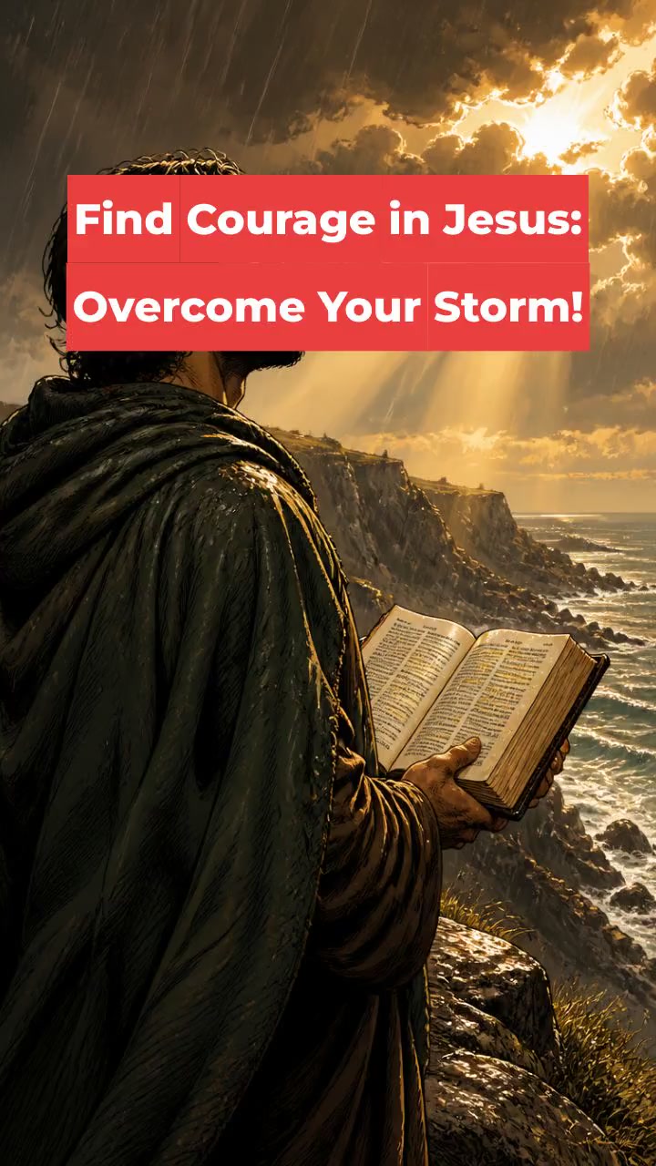 Find Courage in Jesus: Overcome Your Storm!
