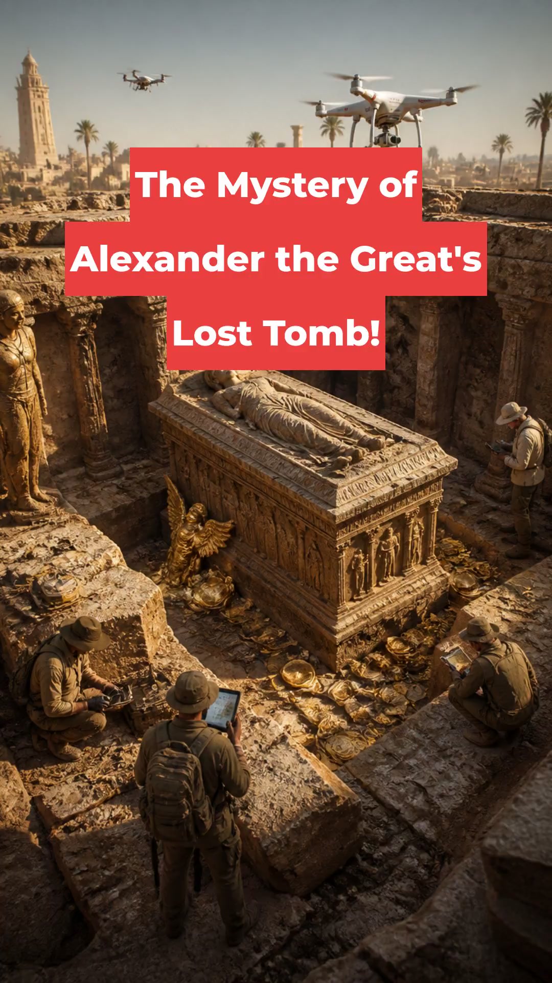 The Mystery of Alexander the Great's Lost Tomb!