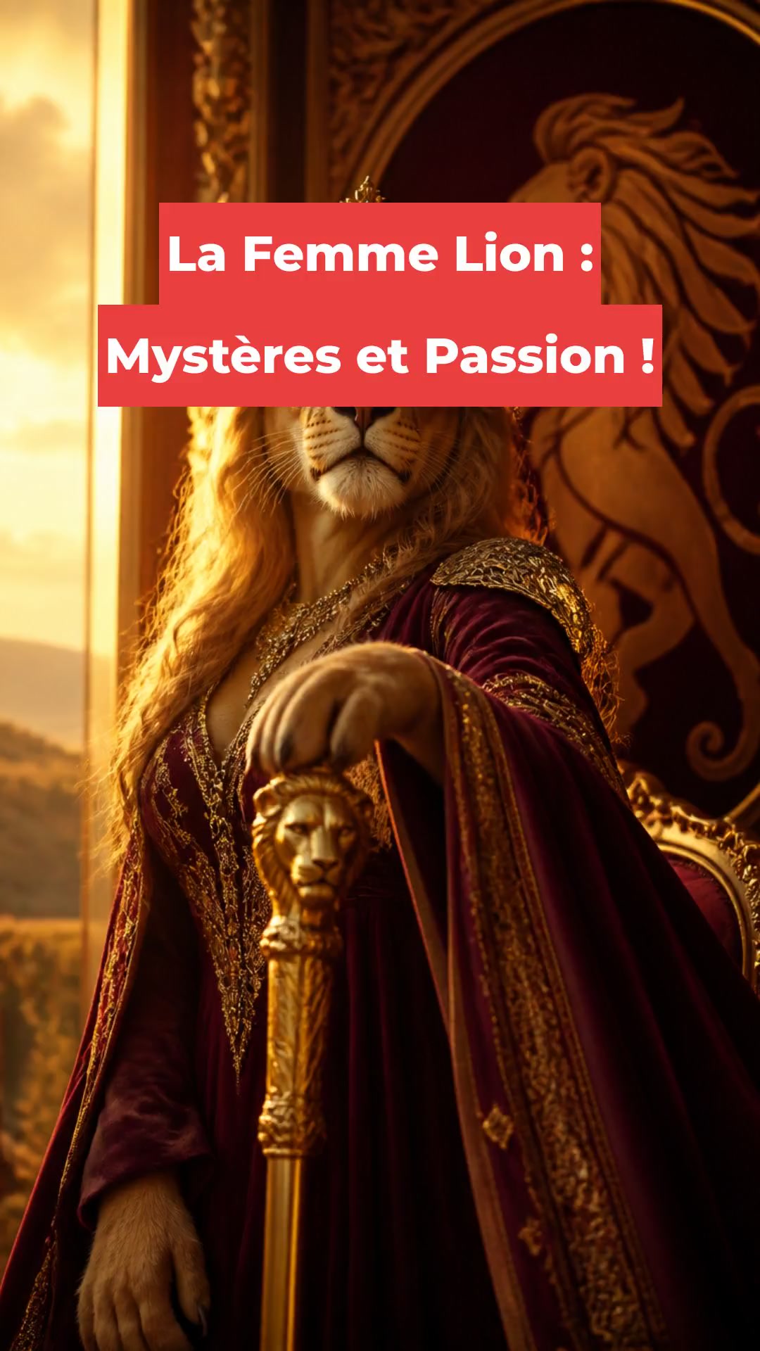 La Femme Lion : Mystères et Passion !