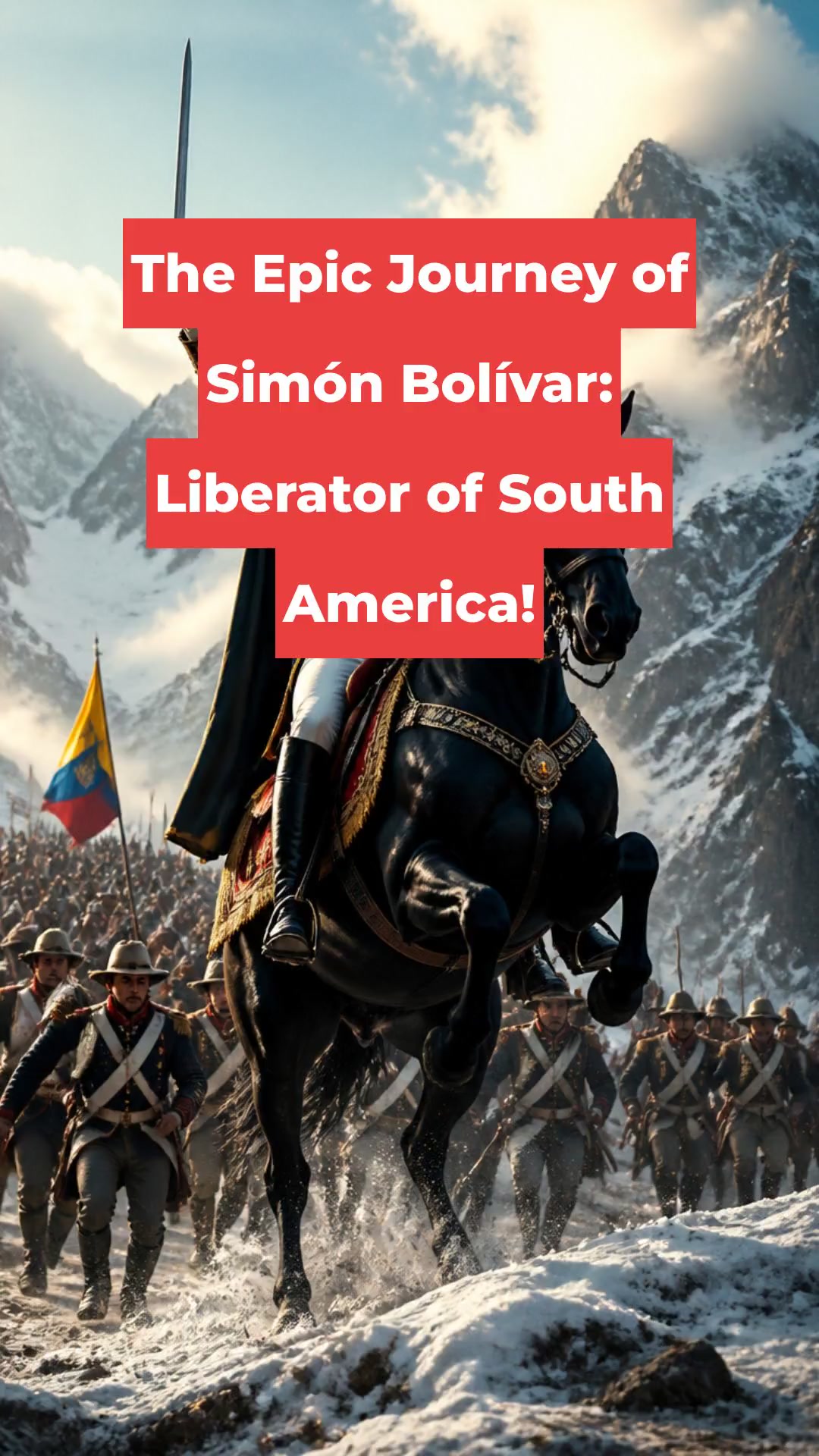 The Epic Journey of Simón Bolívar: Liberator of South America!