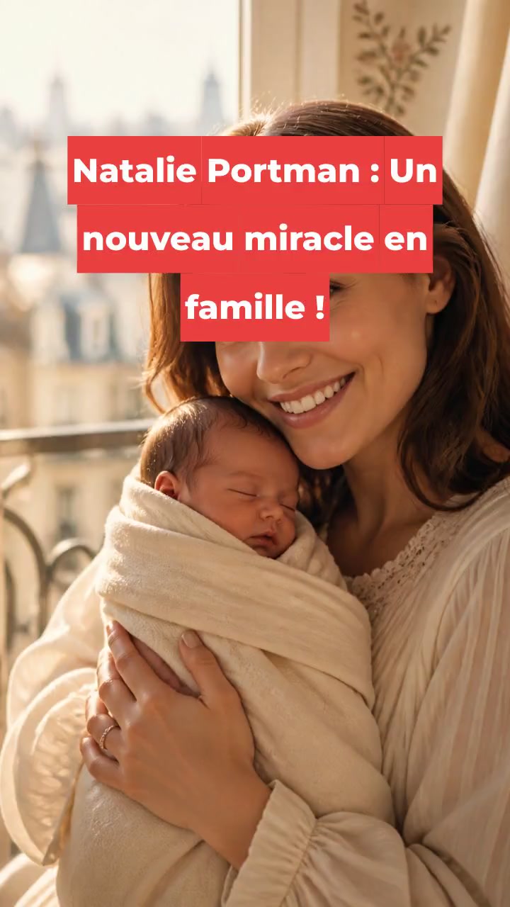 Natalie Portman : Un nouveau miracle en famille !