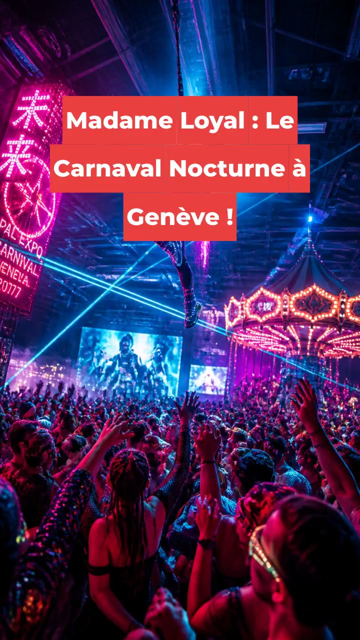 Madame Loyal : Le Carnaval Nocturne à Genève !