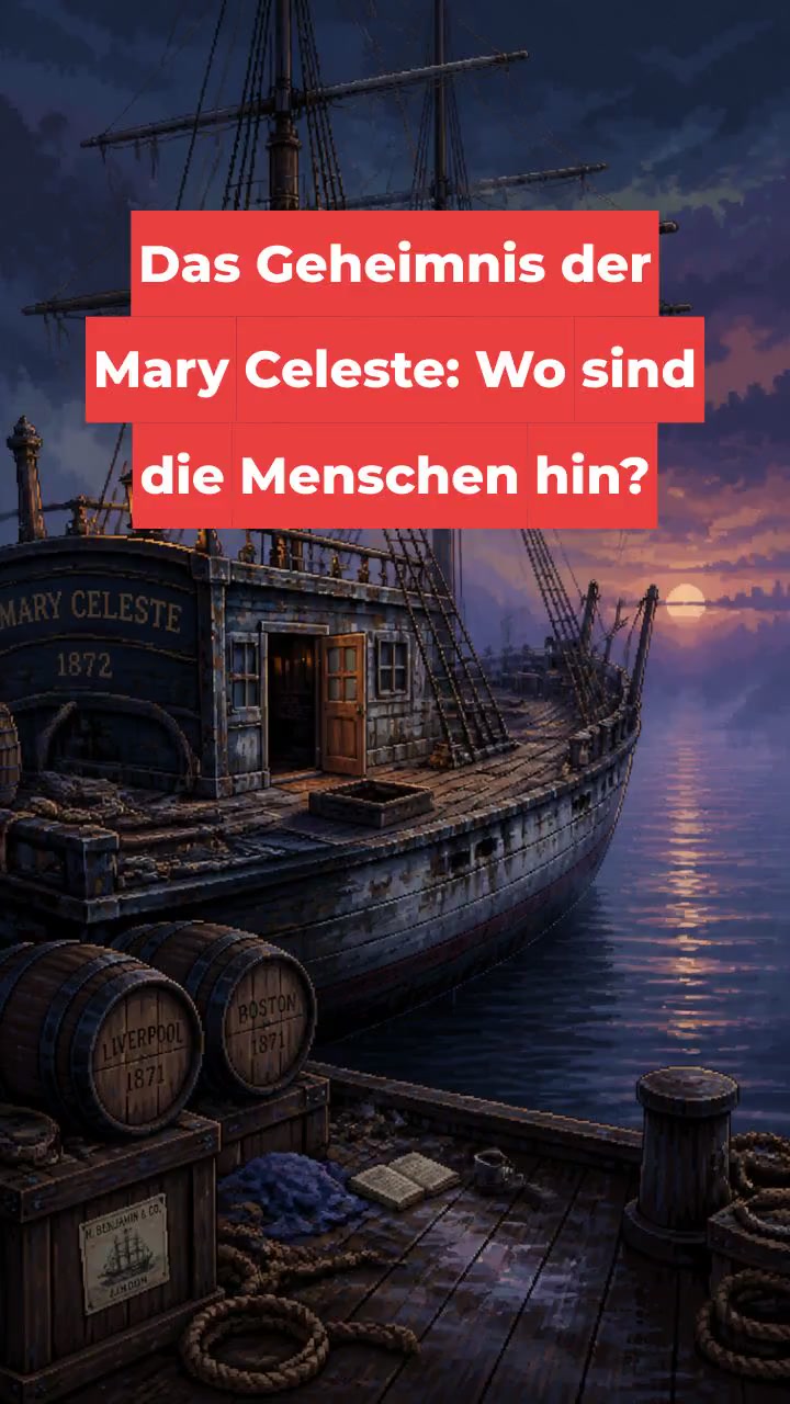 Das Geheimnis der Mary Celeste: Wo sind die Menschen hin?