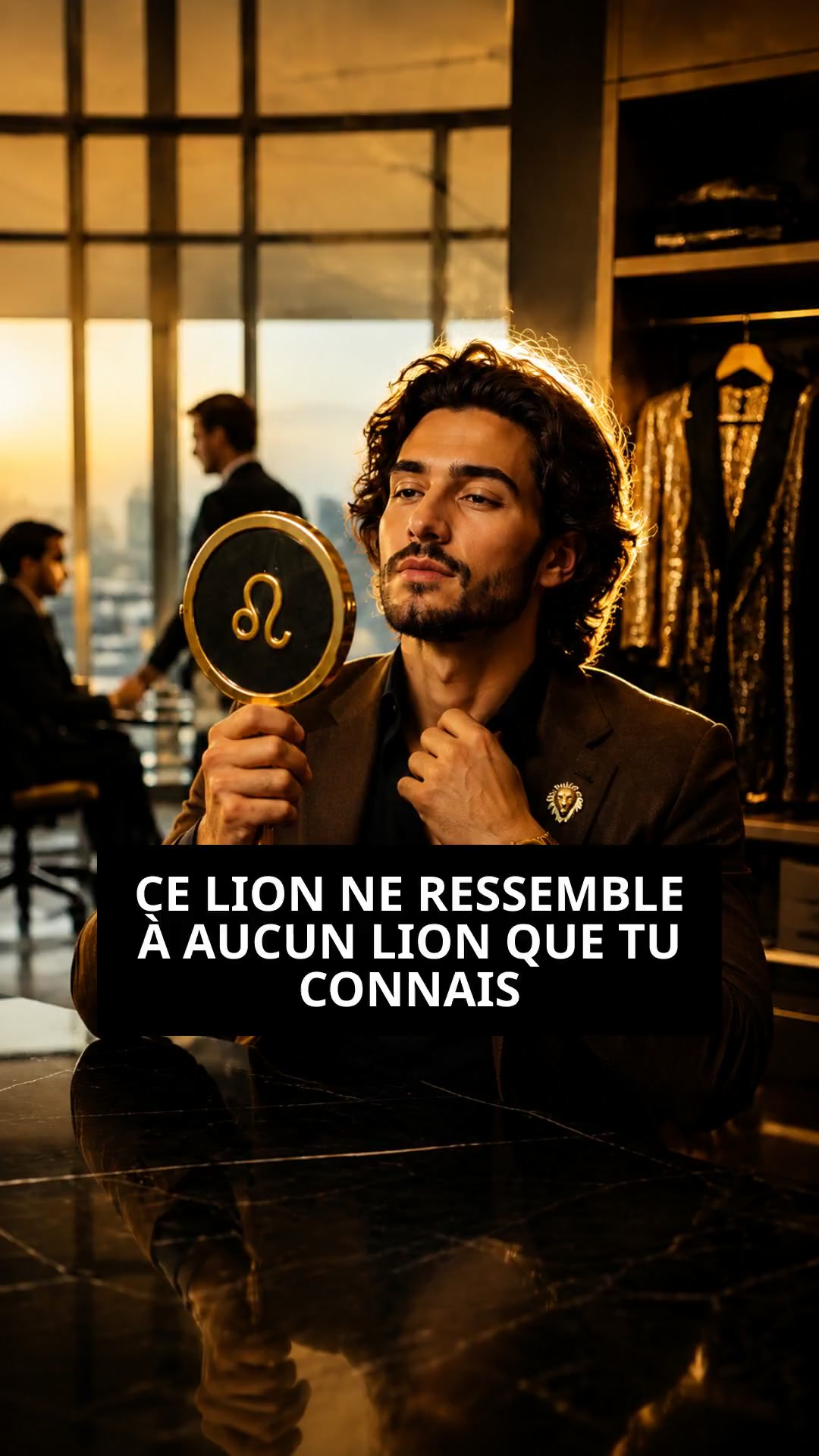 CE LION NE RESSEMBLE À AUCUN LION QUE TU CONNAIS