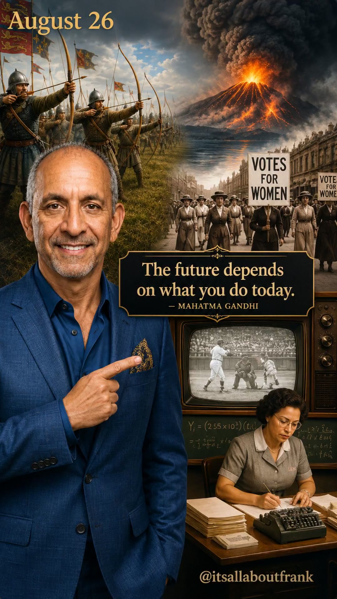 Today's Historical Highlights: Battles, Volcanoes, and Voting Rights!