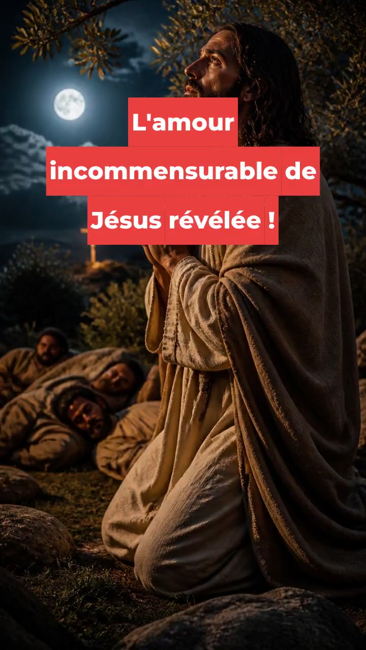 L'amour incommensurable de Jésus révélée !