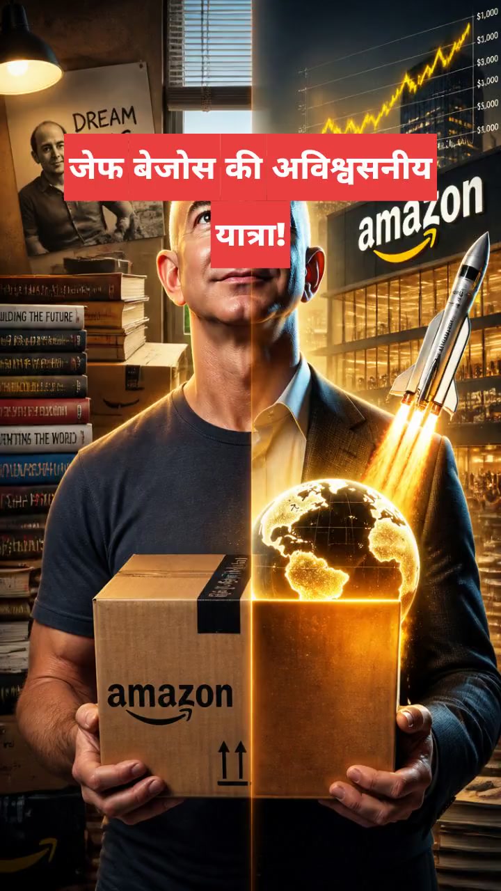 जेफ बेजोस की अविश्वसनीय यात्रा!