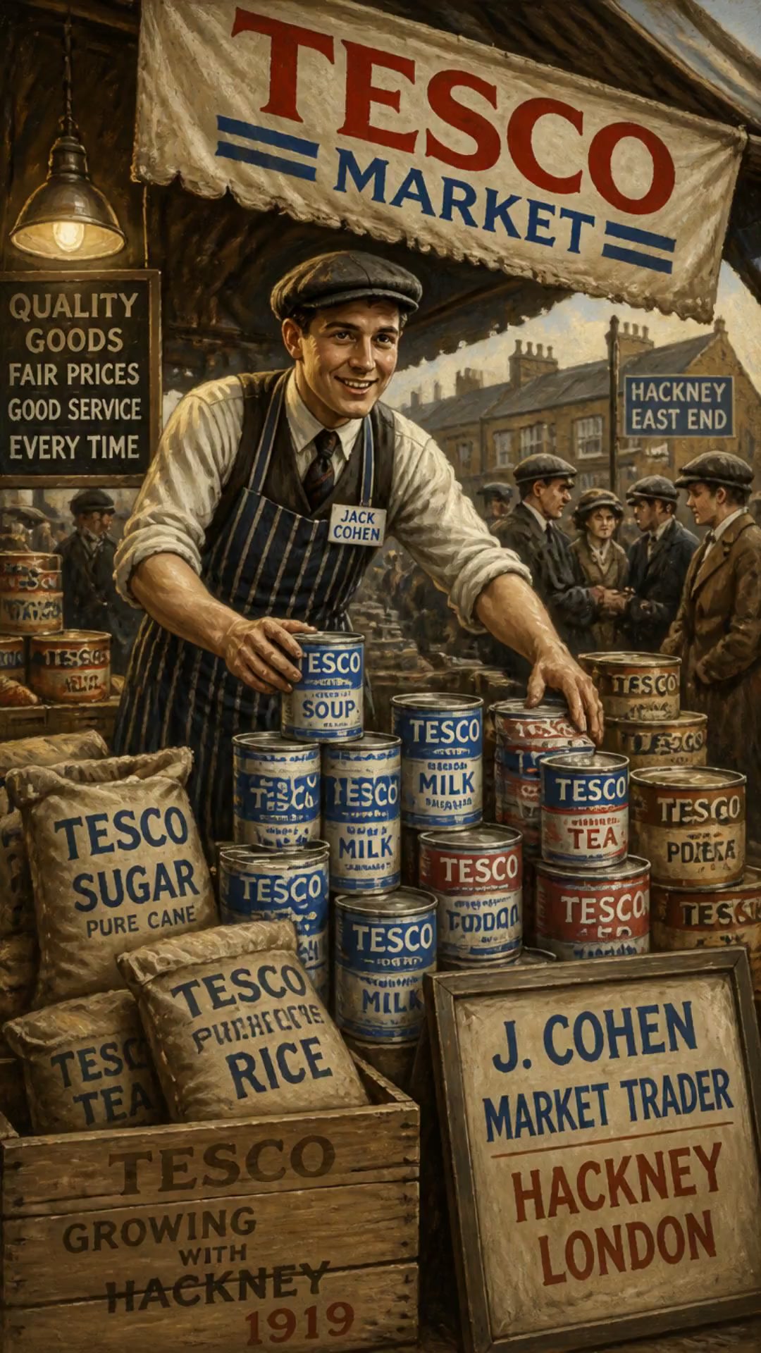 How a Penniless Young Man Built Tesco!