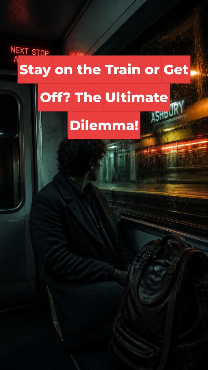 Stay on the Train or Get Off? The Ultimate Dilemma!