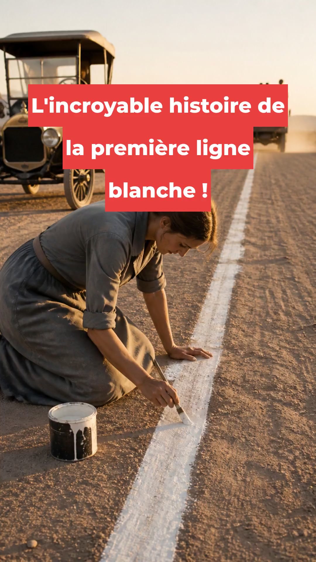 L'incroyable histoire de la première ligne blanche !