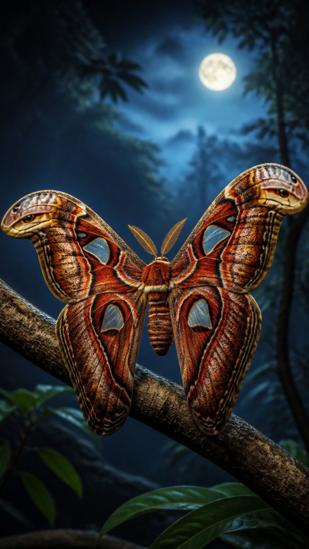 This Moth Pretends to Be a SNAKE!