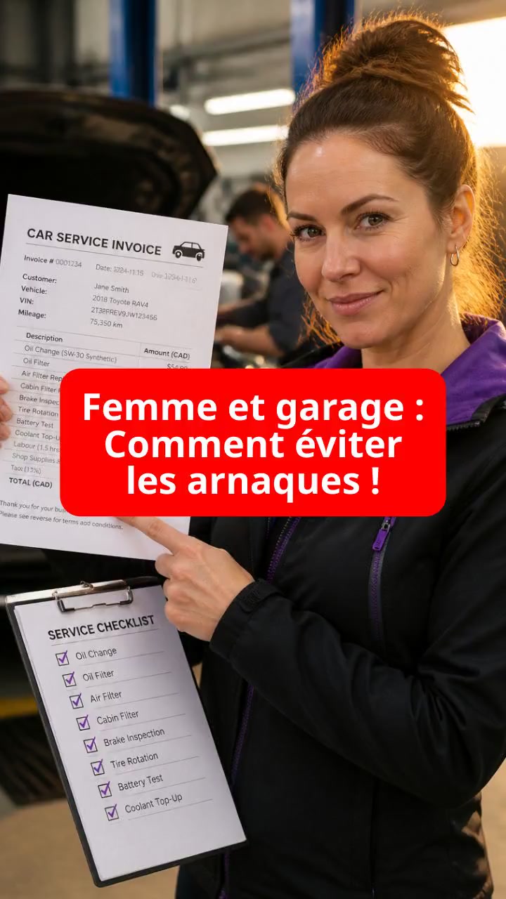 Femme et garage : Comment éviter les arnaques !