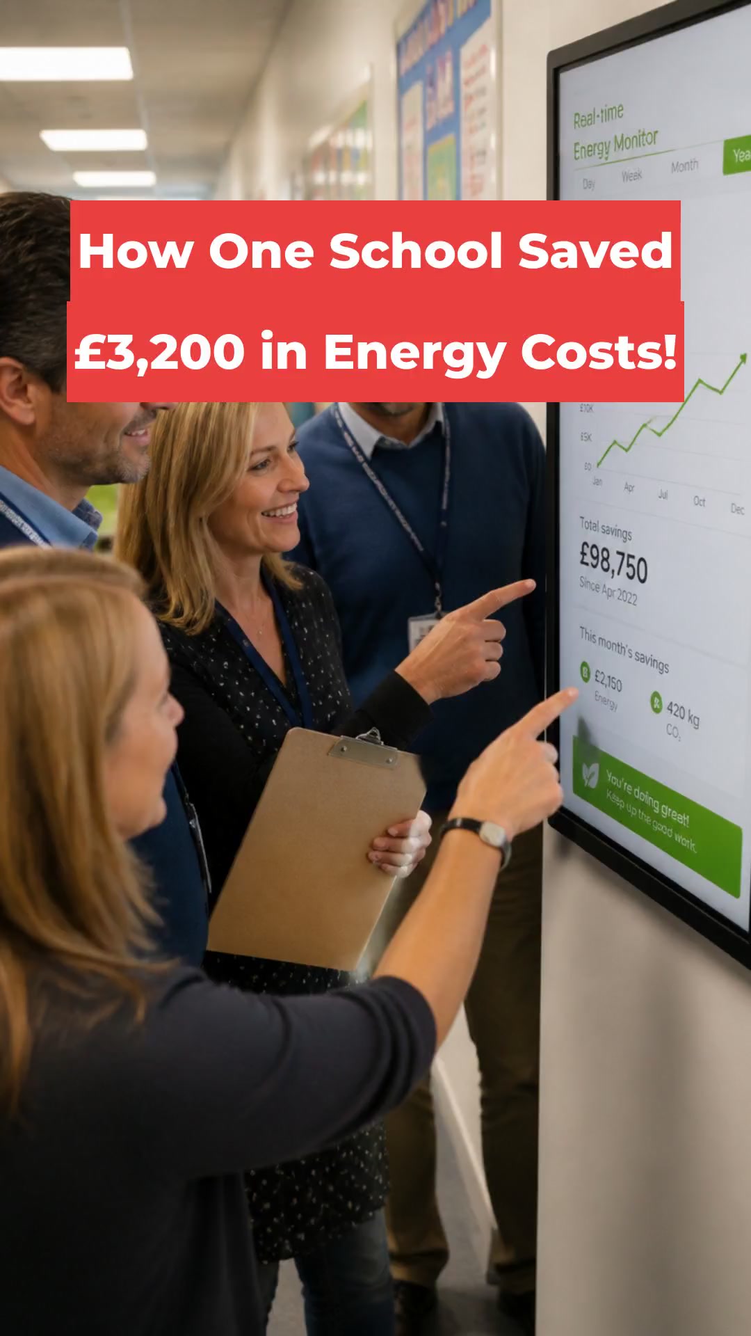 How One School Saved £3,200 in Energy Costs!