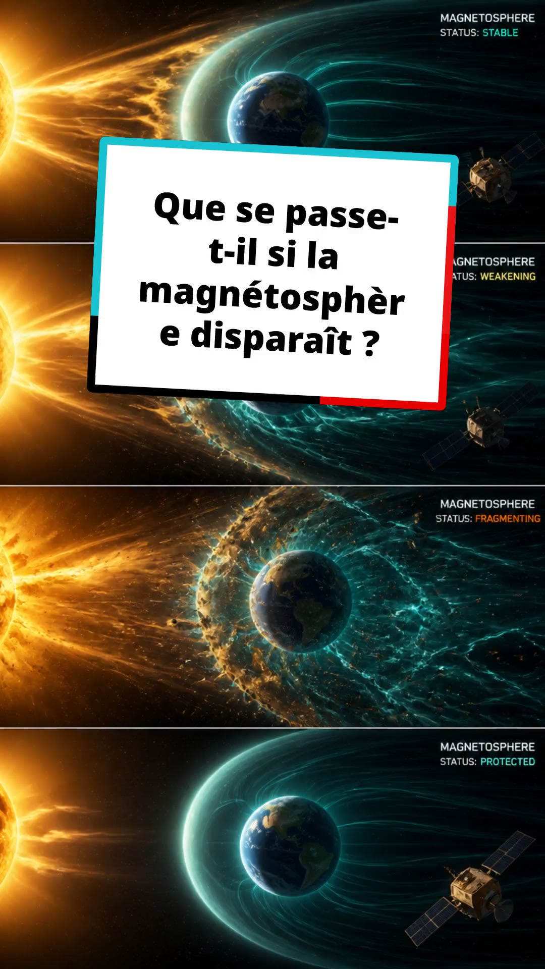 Que se passe-t-il si la magnétosphère disparaît ?