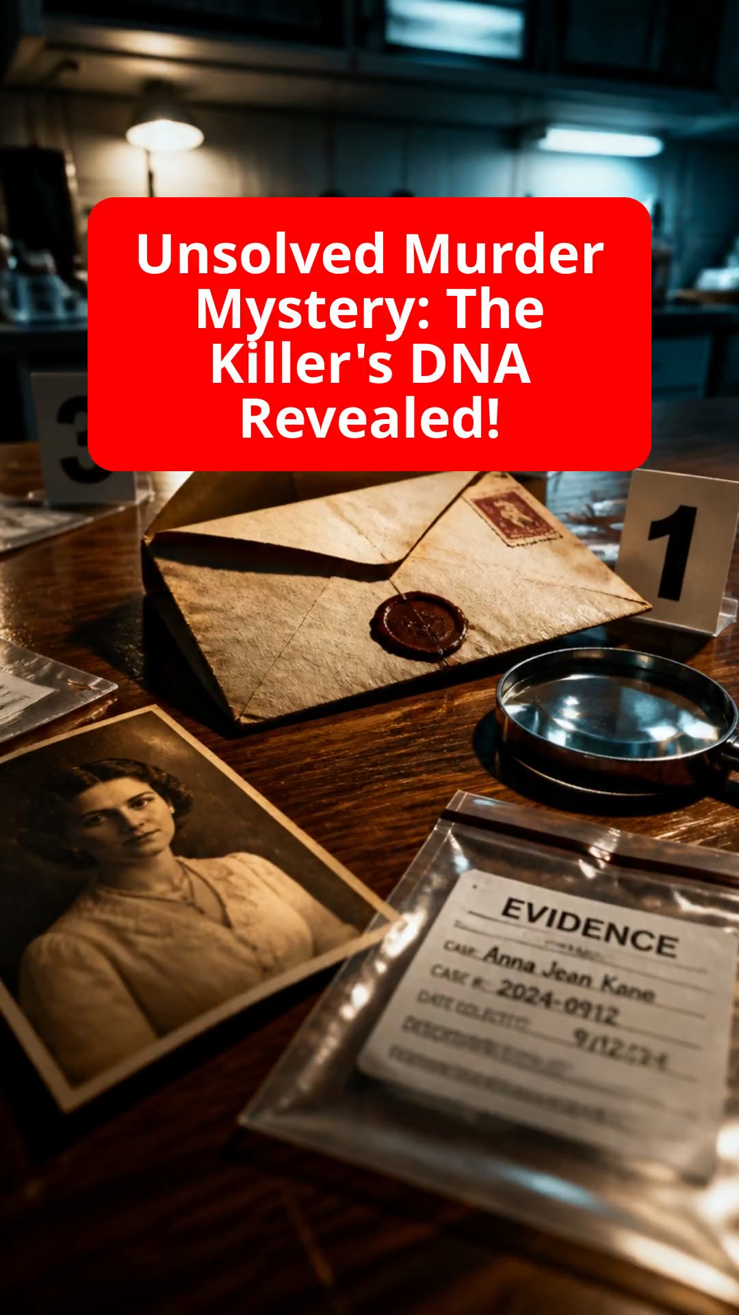 Unsolved Murder Mystery: The Killer's DNA Revealed!