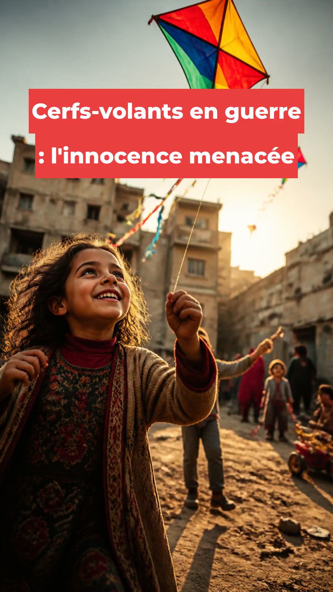 Cerfs-volants en guerre : l'innocence menacée