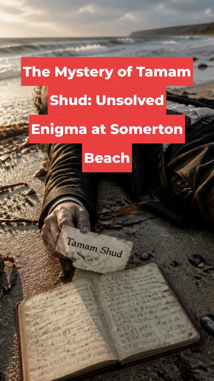 The Mystery of Tamam Shud: Unsolved Enigma at Somerton Beach