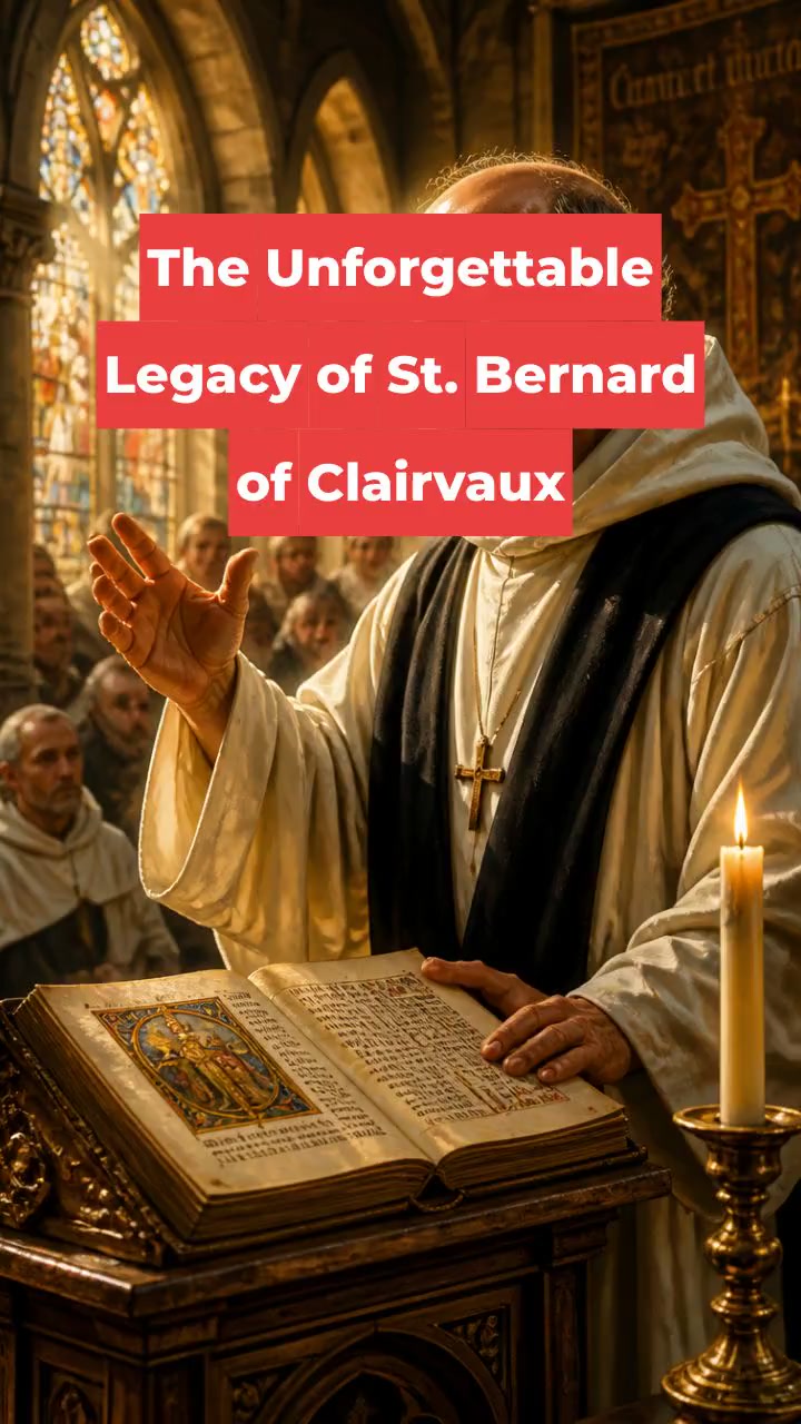The Unforgettable Legacy of St. Bernard of Clairvaux