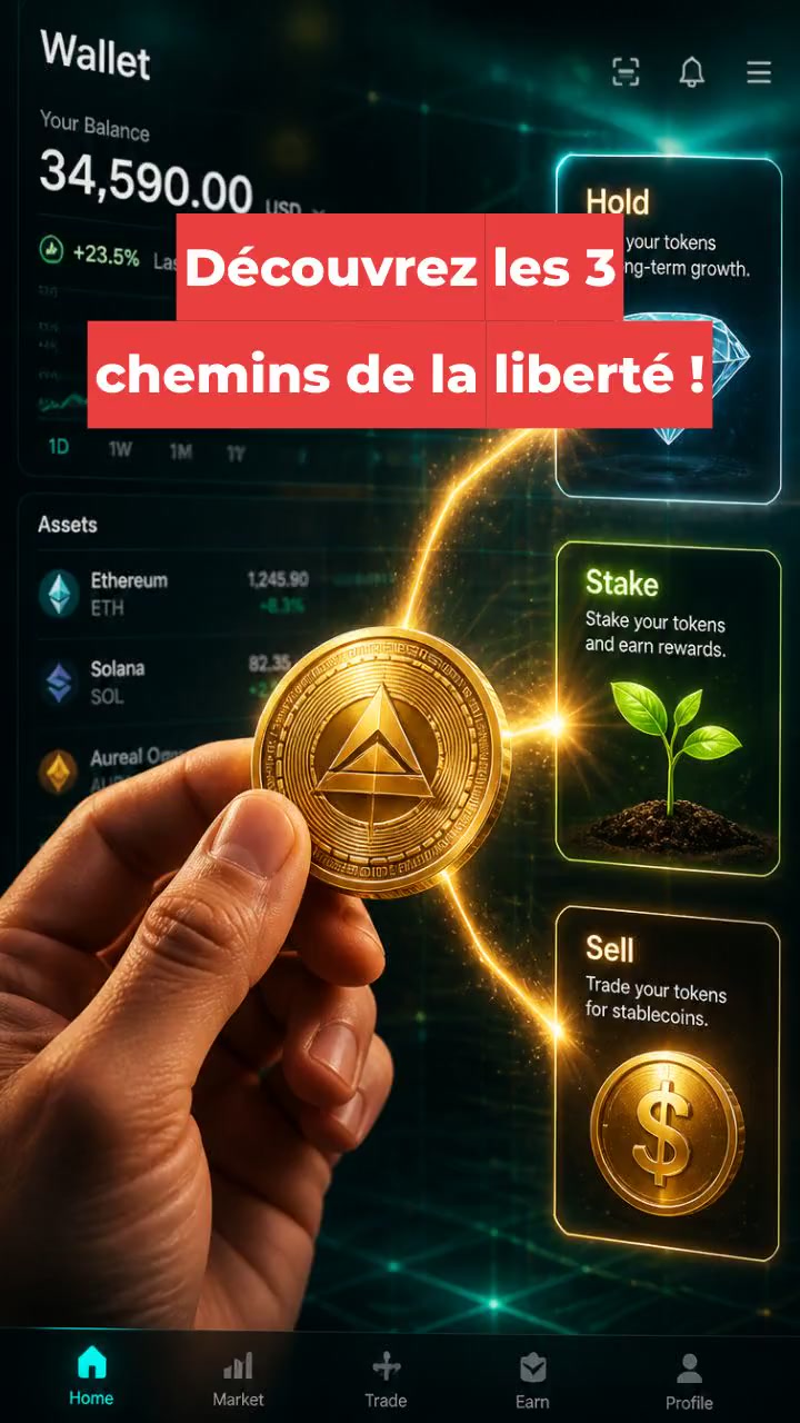 Découvrez les 3 chemins de la liberté financière !