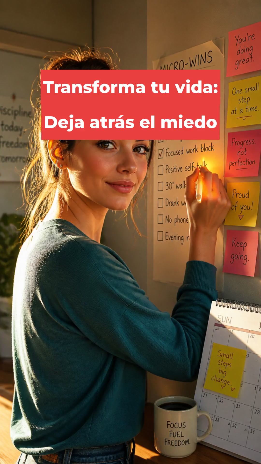 Transforma tu vida: Deja atrás el miedo
