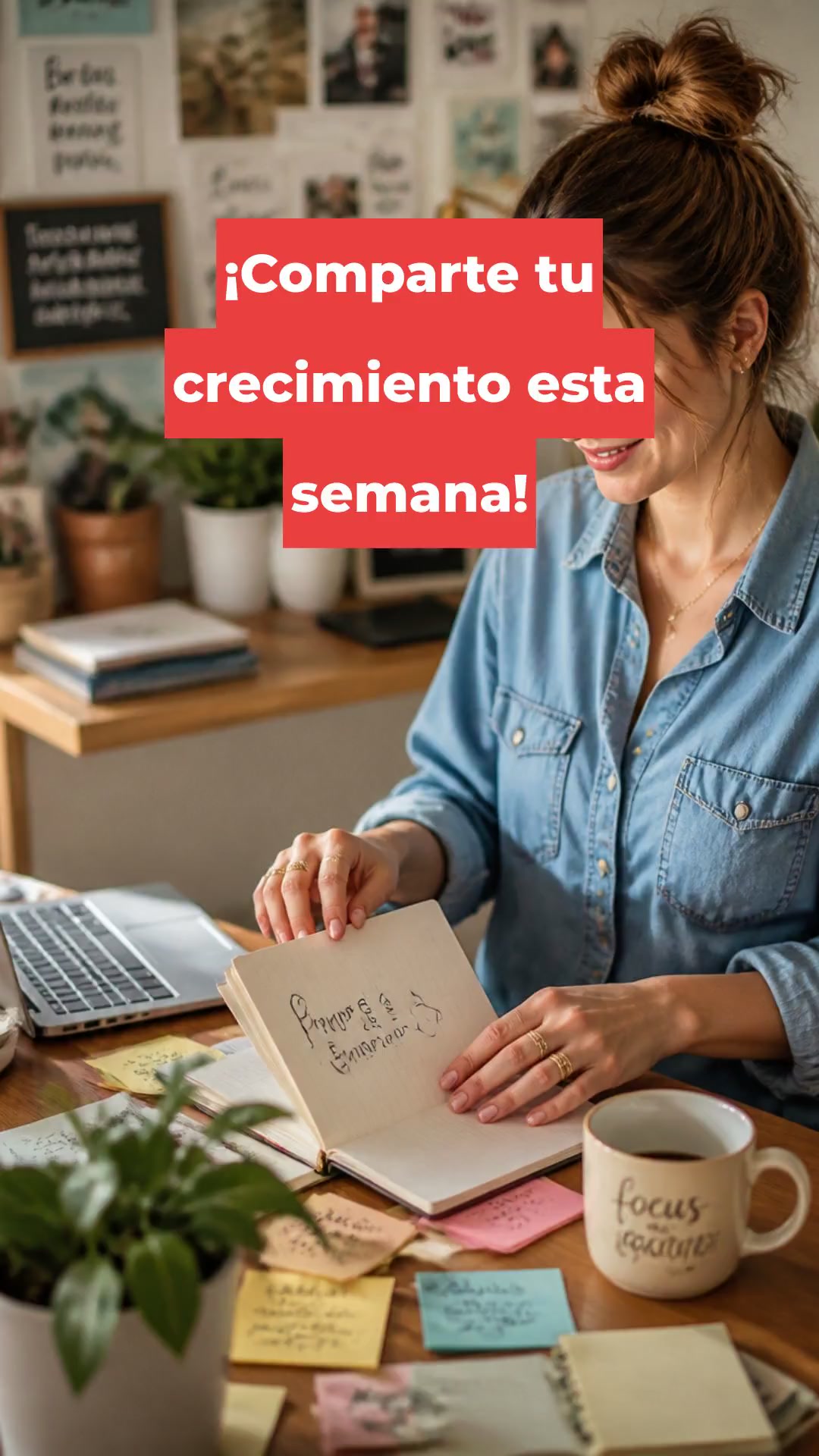 ¡Comparte tu crecimiento esta semana!