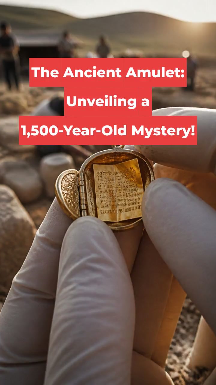 The Ancient Amulet: Unveiling a 1,500-Year-Old Mystery!