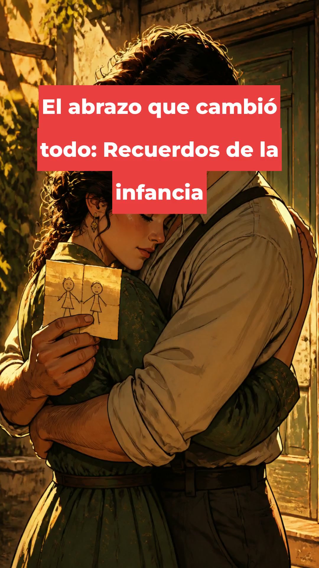 El abrazo que cambió todo: Recuerdos de la infancia