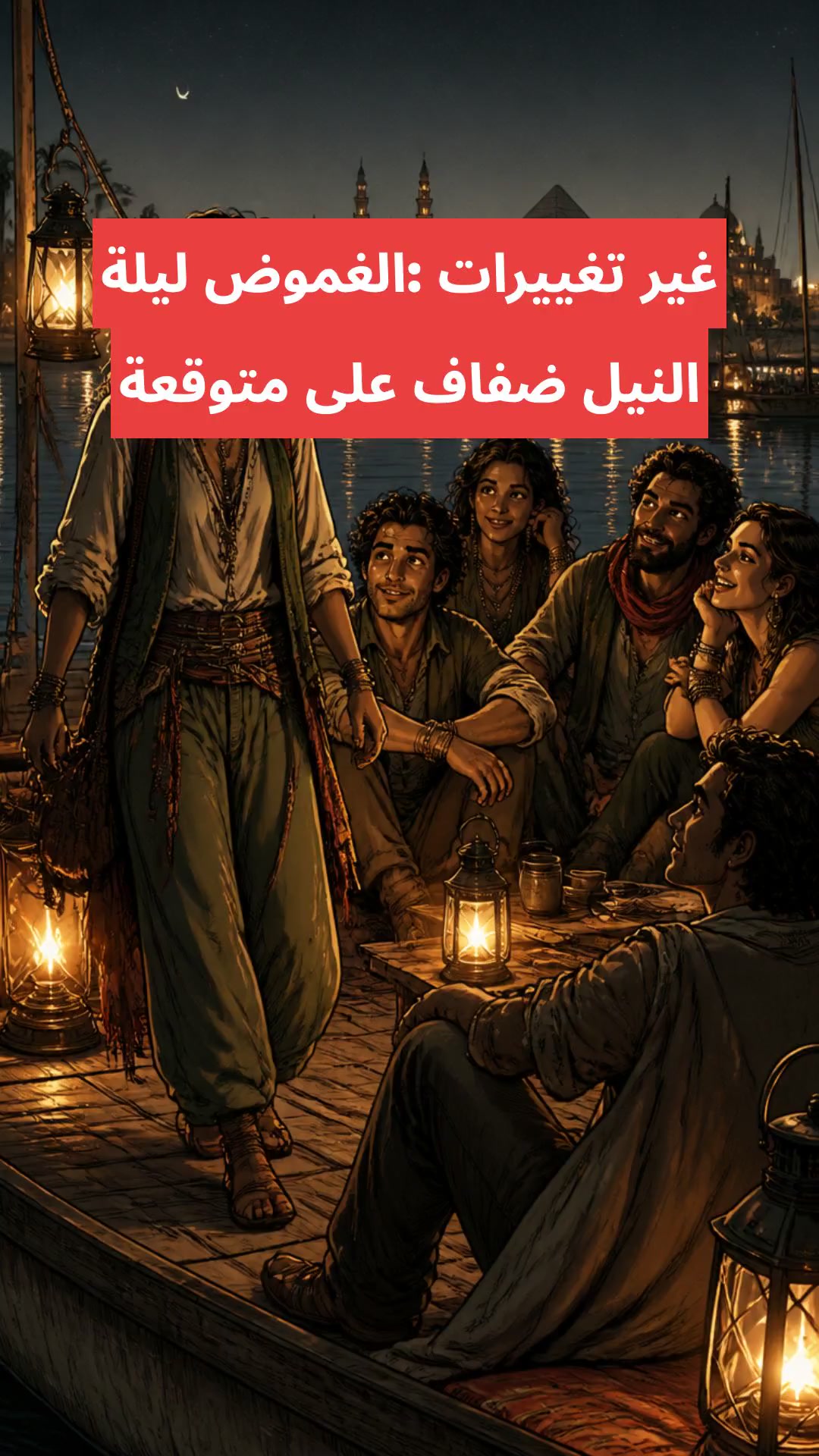 ليلة الغموض: تغييرات غير متوقعة على ضفاف النيل