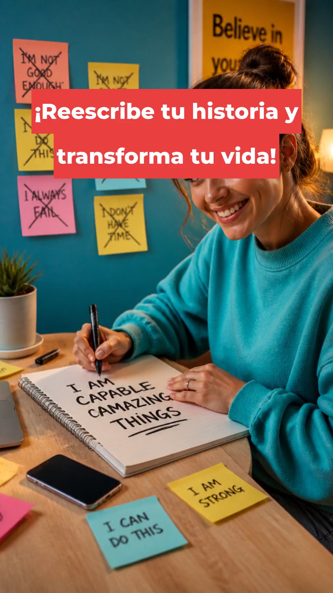 ¡Reescribe tu historia y transforma tu vida!