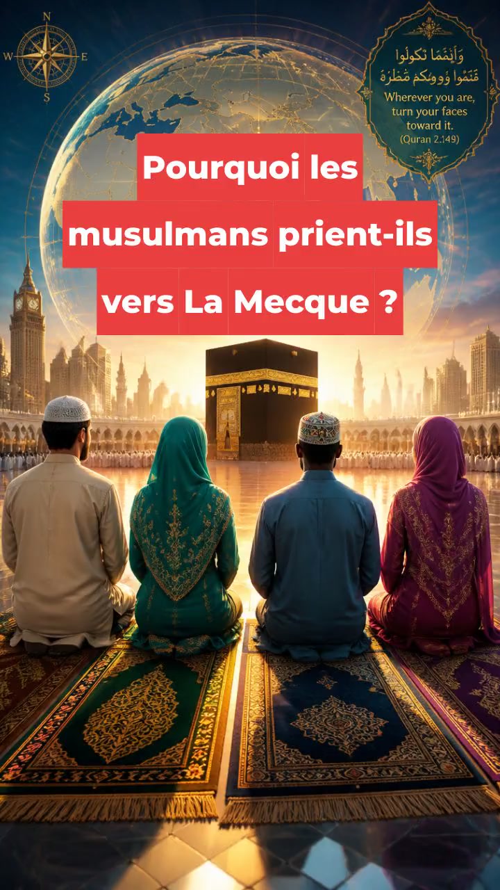 Pourquoi les musulmans prient-ils vers La Mecque ?