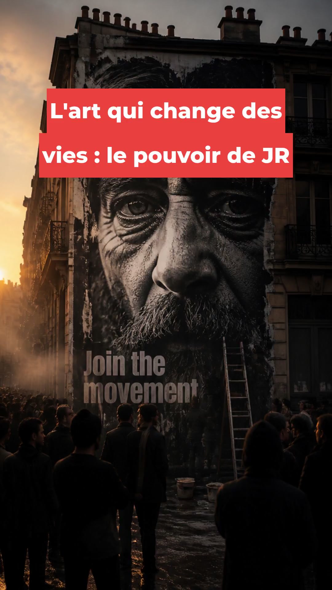 L'art qui change des vies : le pouvoir de JR