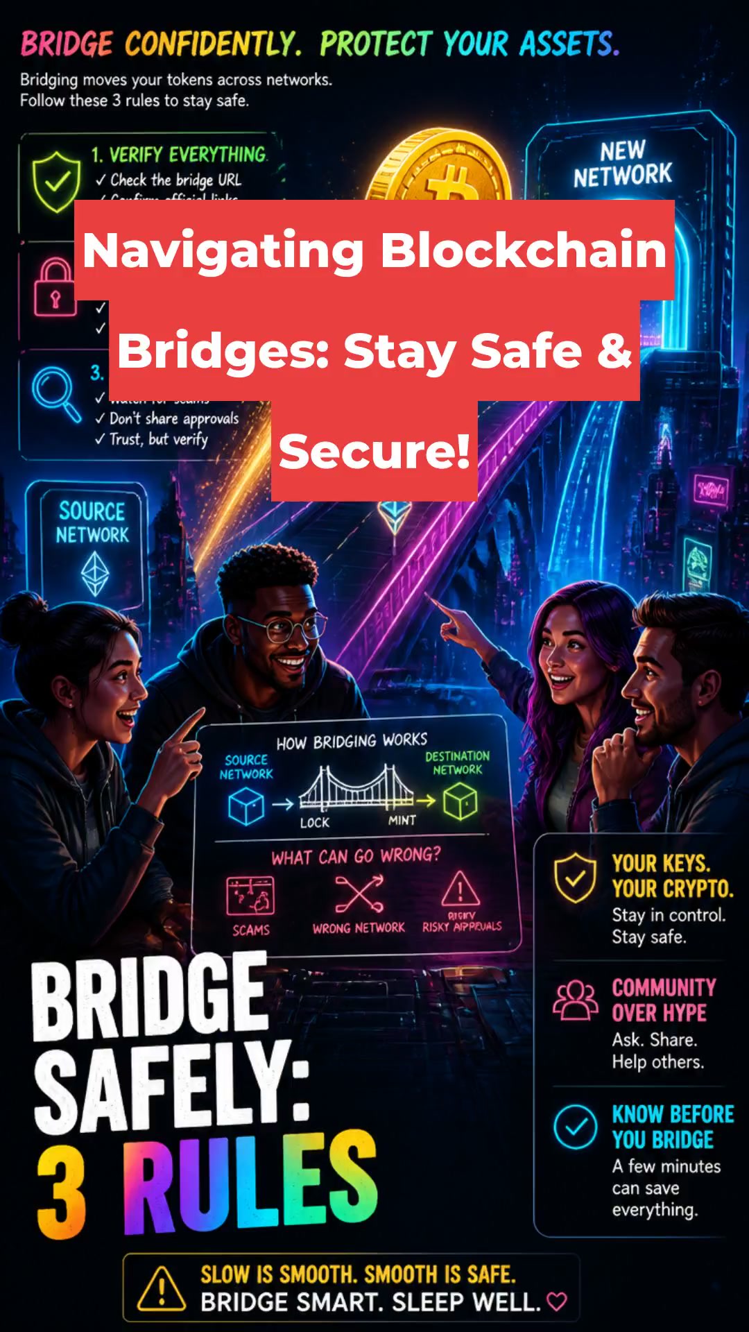 Navigating Blockchain Bridges: Stay Safe & Secure!
