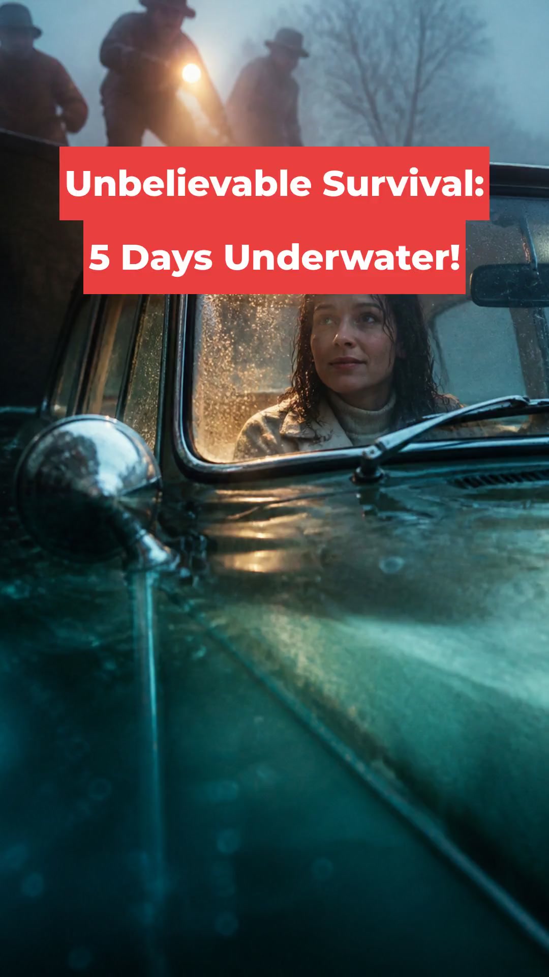 Unbelievable Survival: 5 Days Underwater!