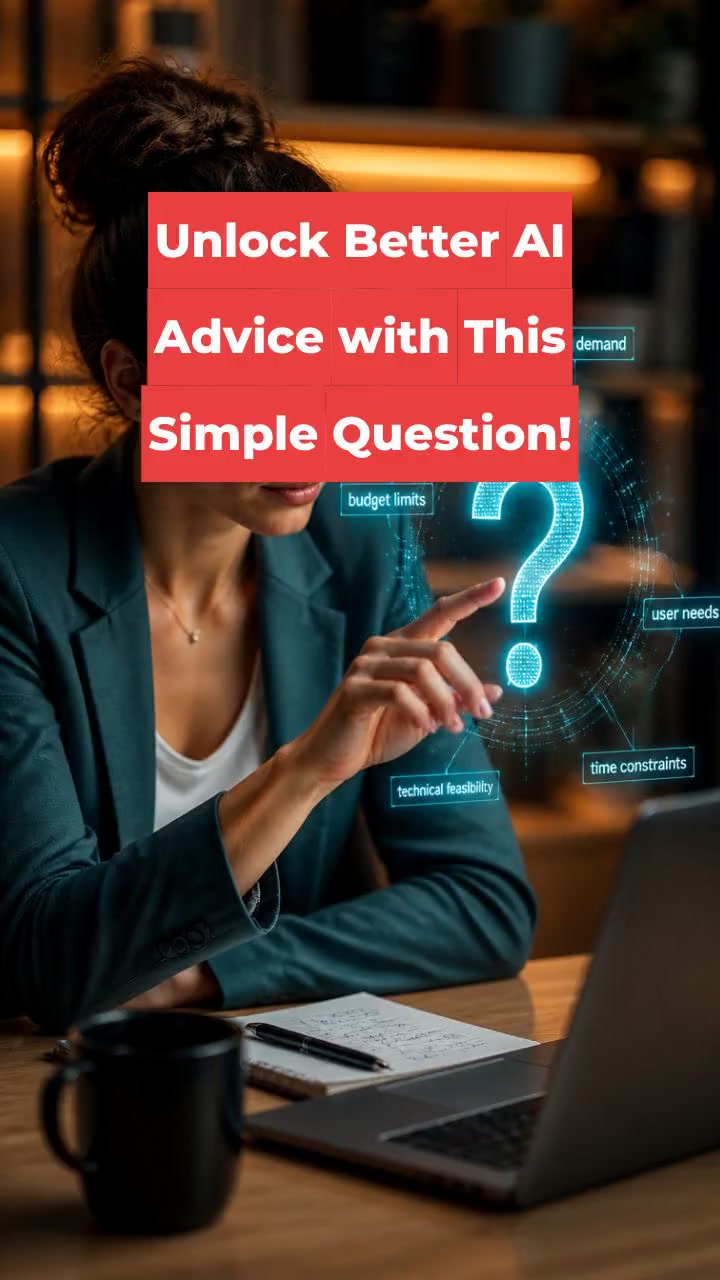 Unlock Better AI Advice with This Simple Question!