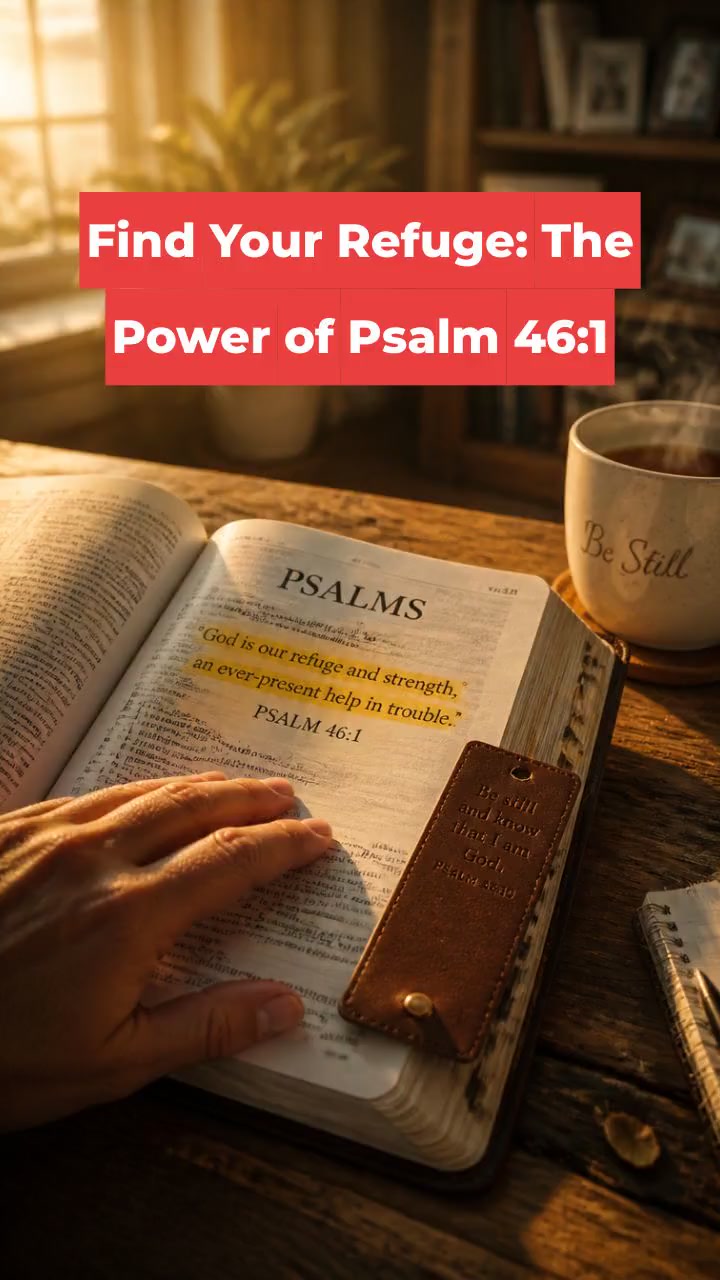 Find Your Refuge: The Power of Psalm 46:1