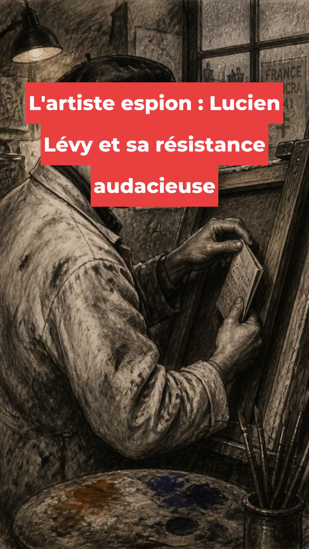 L'artiste espion : Lucien Lévy et sa résistance audacieuse