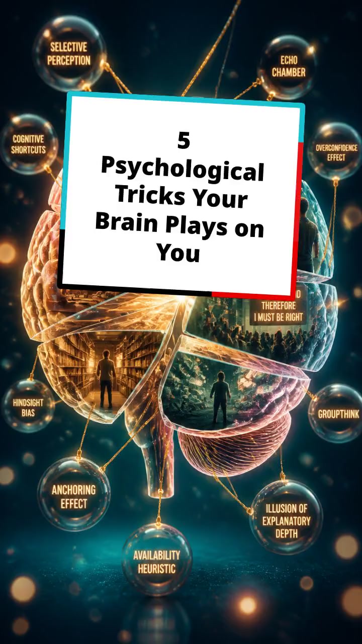 5 Psychological Tricks Your Brain Plays on You