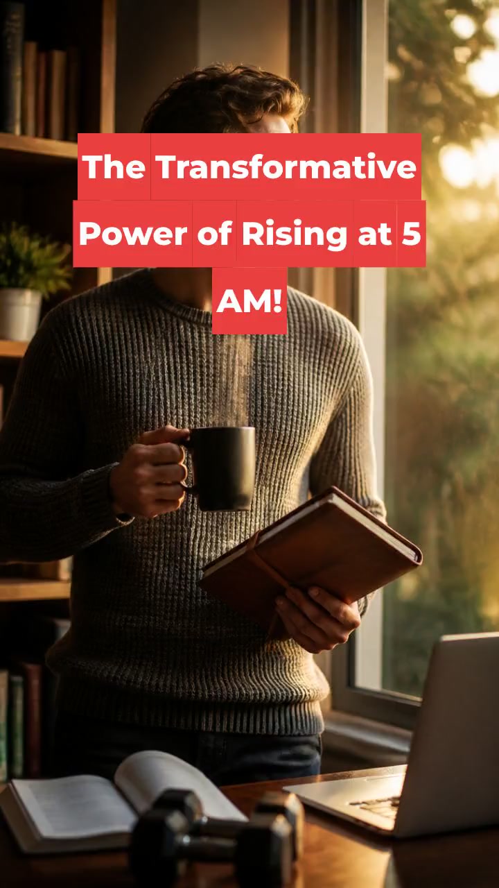 The Transformative Power of Rising at 5 AM!