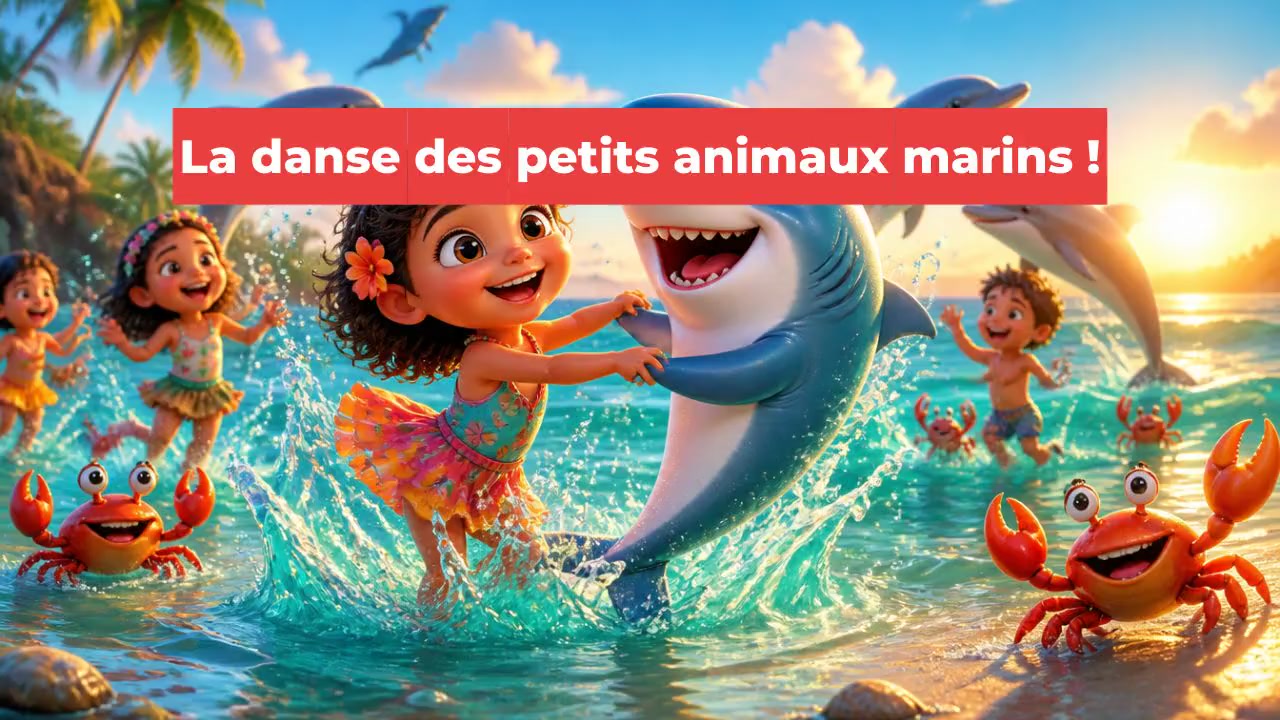 La danse des petits animaux marins !