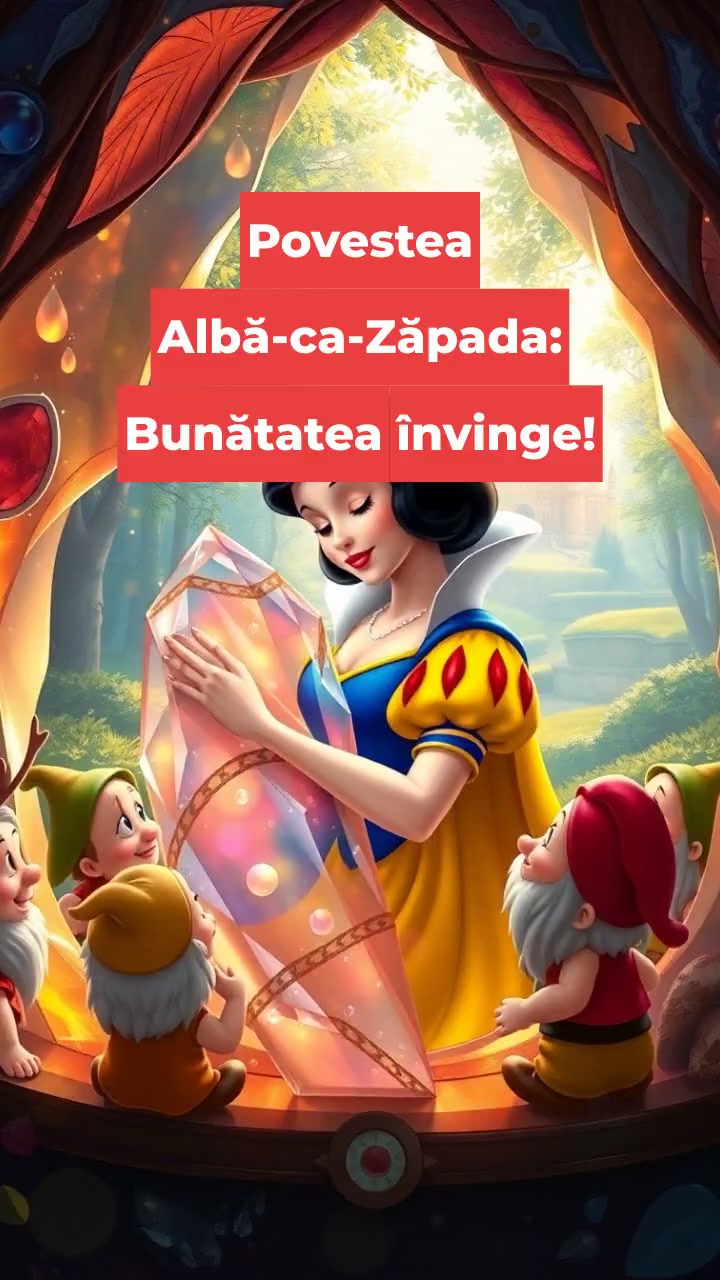 Povestea Albă-ca-Zăpada: Bunătatea învinge!