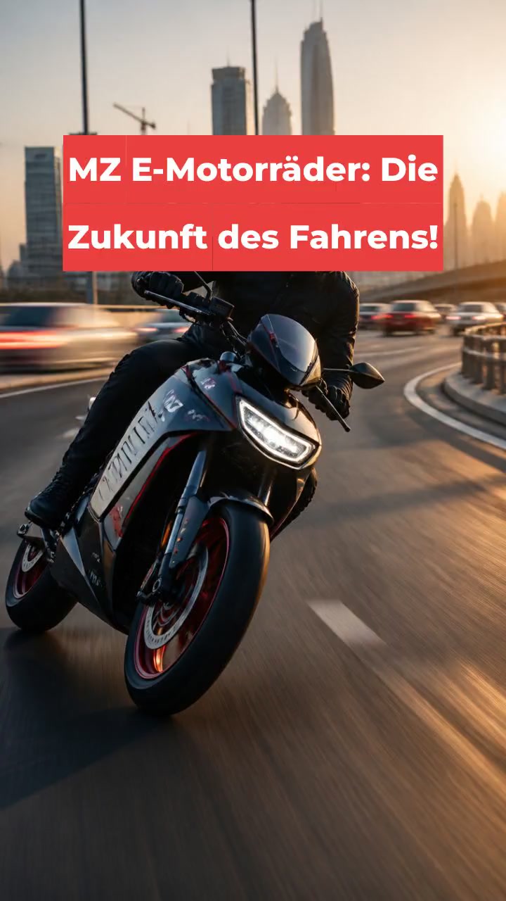 MZ E-Motorräder: Die Zukunft des Fahrens!