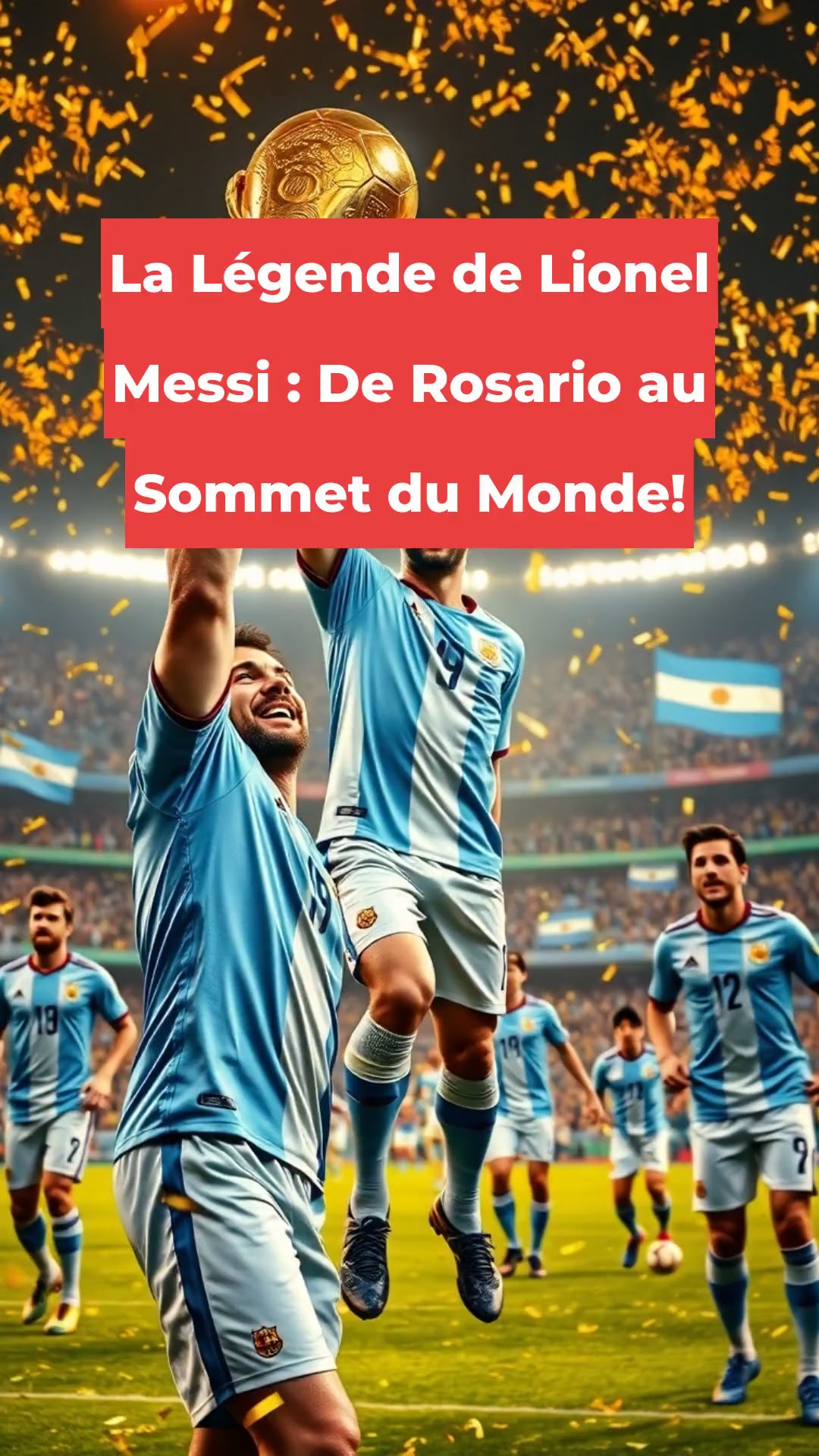 La Légende de Lionel Messi : De Rosario au Sommet du Monde!