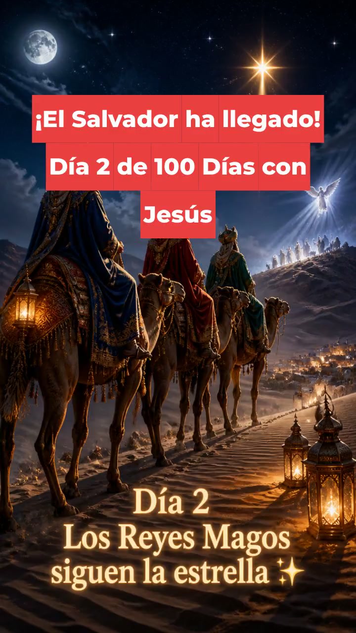 ¡El Salvador ha llegado! Día 2 de 100 Días con Jesús