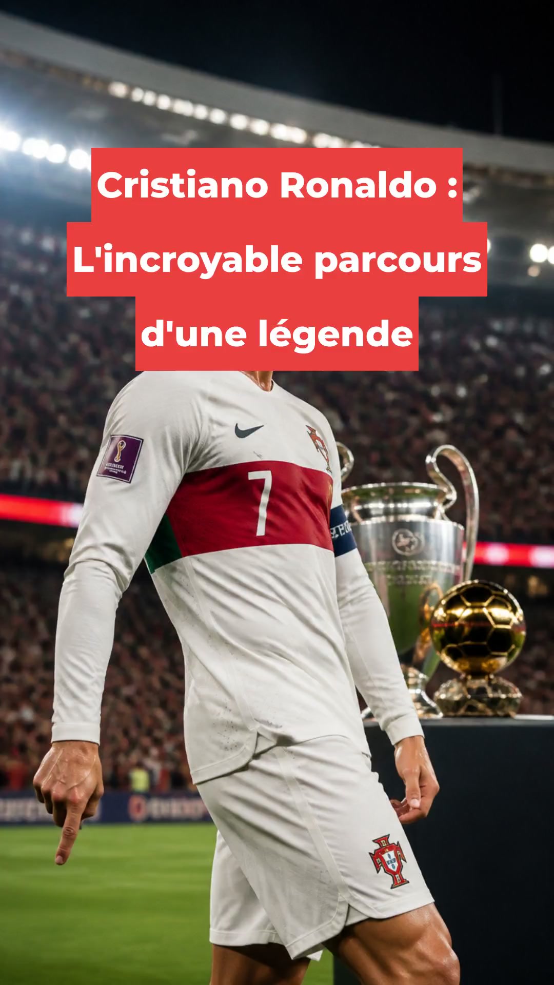 Cristiano Ronaldo : L'incroyable parcours d'une légende