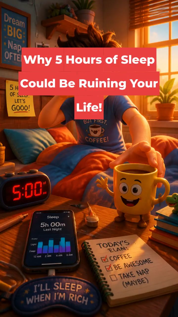 Why 5 Hours of Sleep Could Be Ruining Your Life!