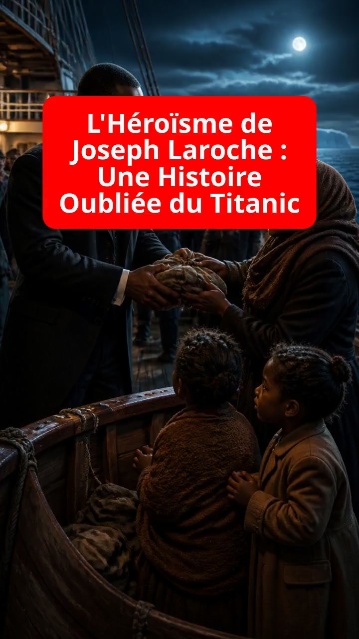 L'Héroïsme de Joseph Laroche : Une Histoire Oubliée du Titanic