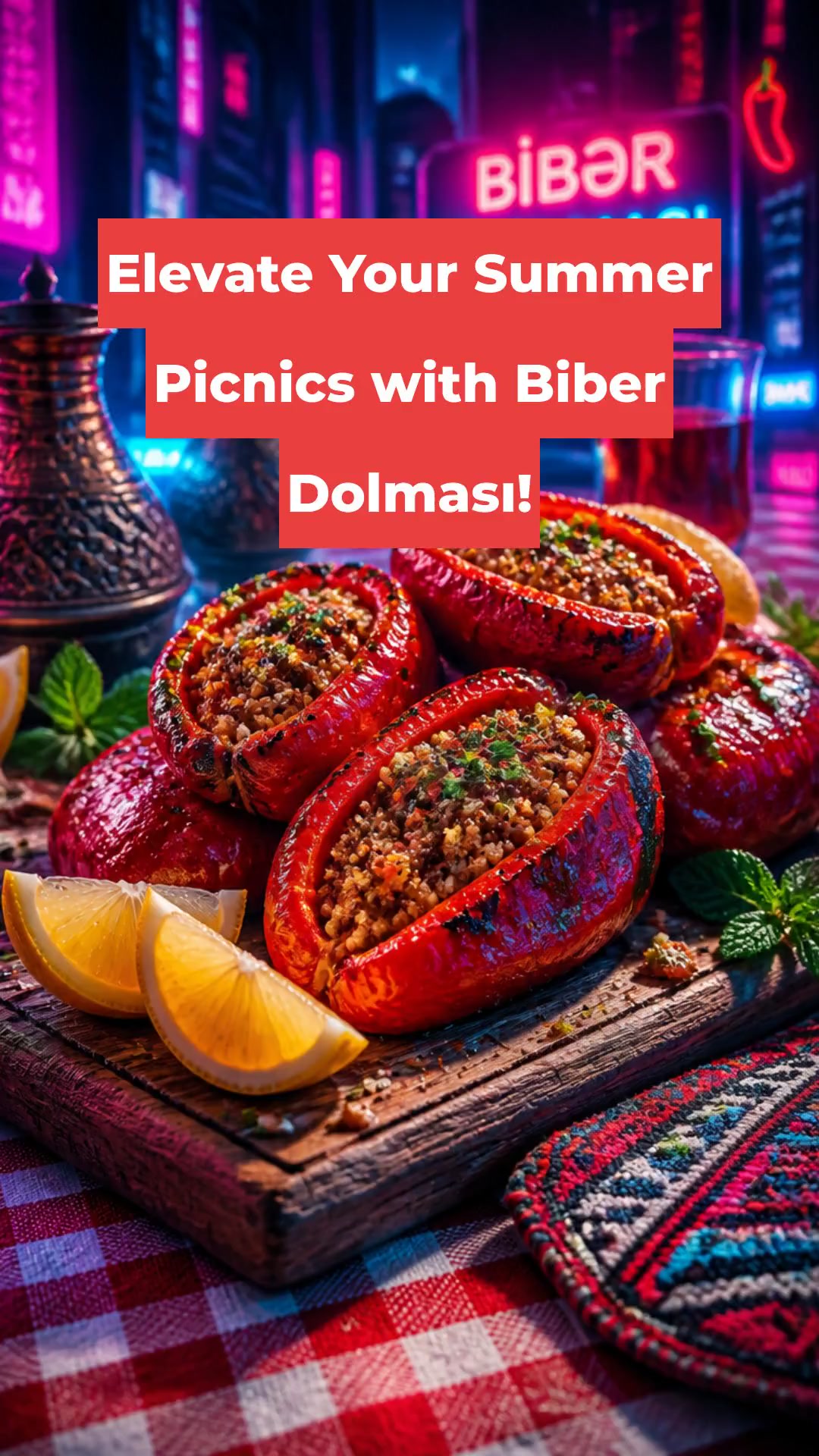 Elevate Your Summer Picnics with Biber Dolması!