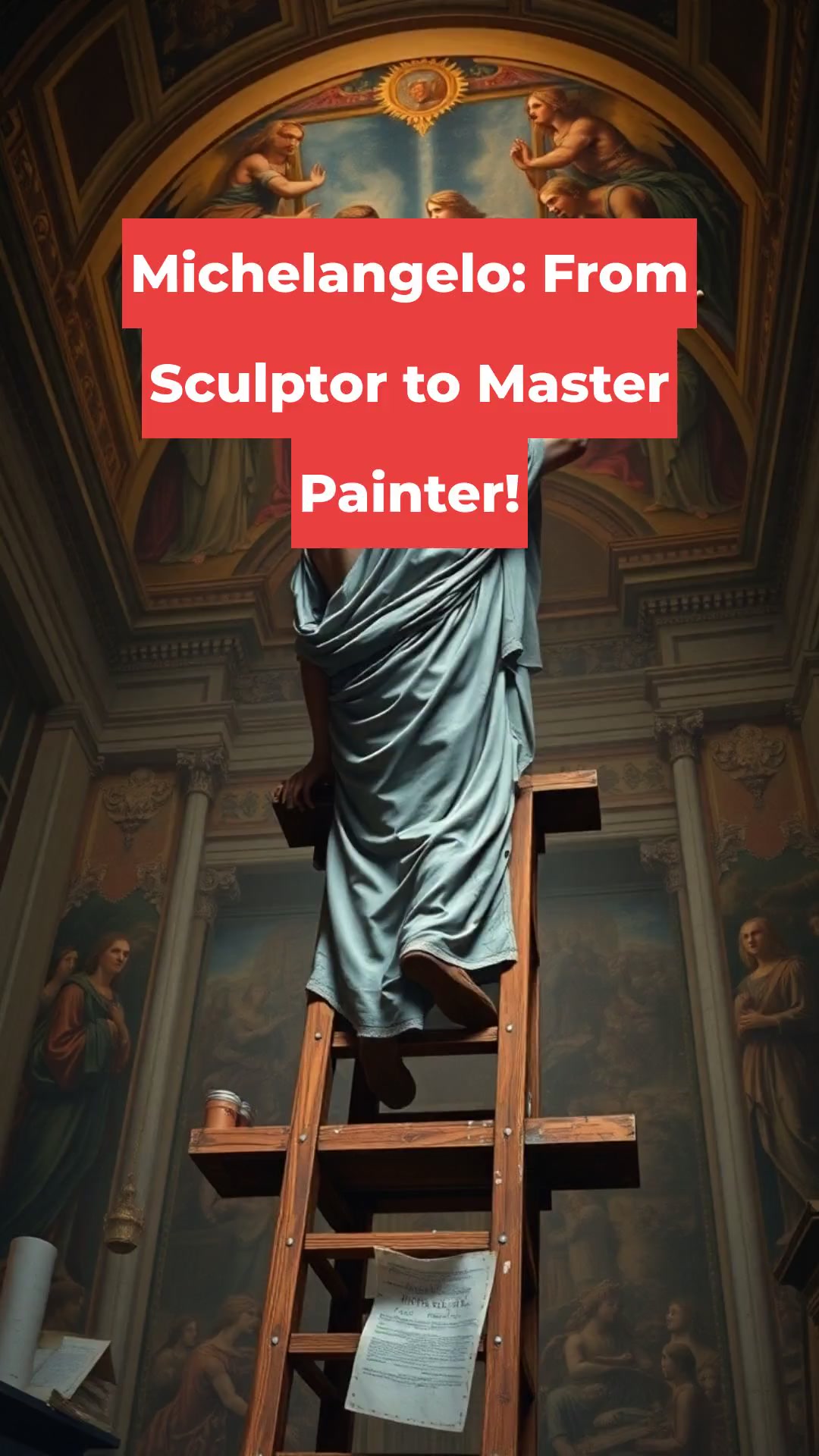 Michelangelo: From Sculptor to Master Painter!